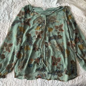 Floral Print Women’s Top